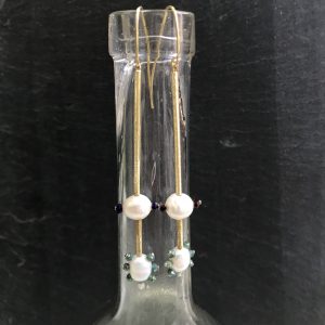 Boucles d’oreilles « Lucioles II »