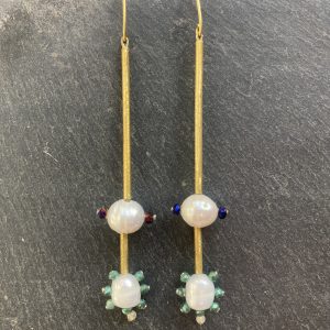 Boucles d’oreilles « Lucioles II »