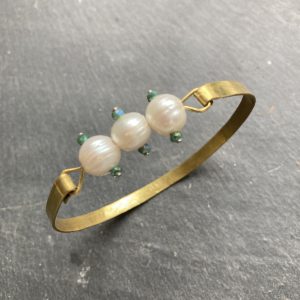 Bracelet Fermoir Boucle 3 Perles