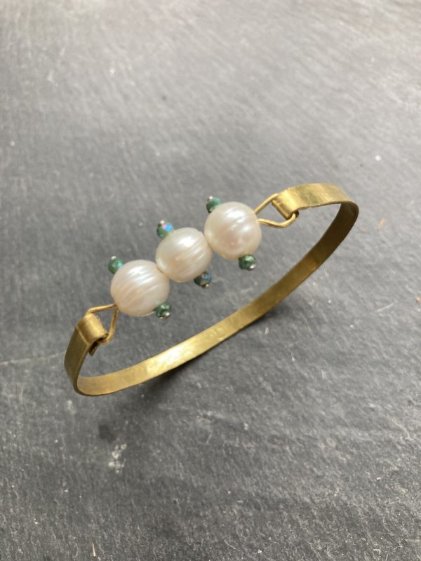 Bracelet Fermoir Boucle 3 Perles
