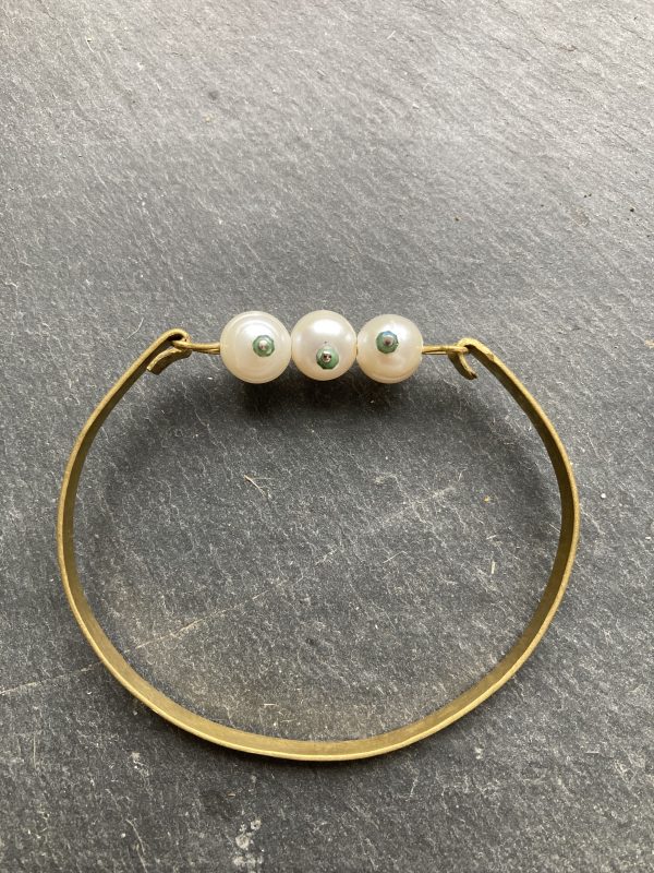 Bracelet Fermoir Boucle 3 Perles – Image 3